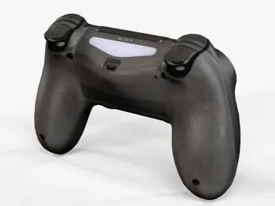 Sony PlayStation 4 Controller Low-poly 3D model