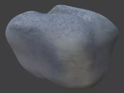 Realistic Stone Rock 3D Model 3D model