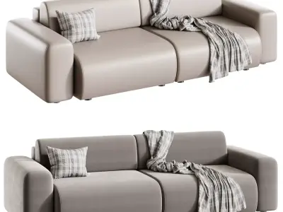 Modular sofa Mail 1 3D model