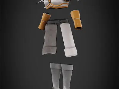 Konosuba Darkness Adamantite Armor for Cosplay 3D print model