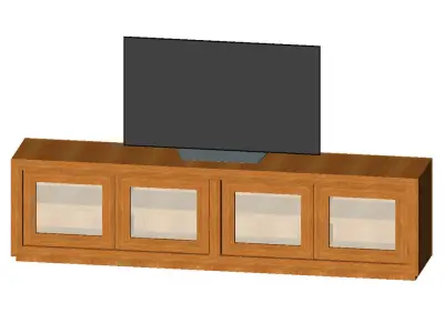 Restoration Hardware Media Console 3D model