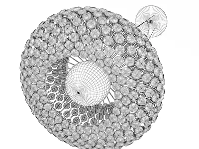 Ceiling Lamp 3D model 46