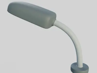 Cartoon Street Light 5 Low-poly 3D model