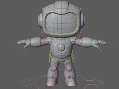 3D Character - Cute Robot 3D model