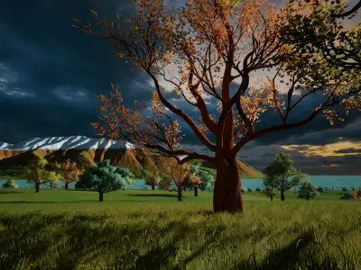 Stylized Procedural Ecosystem