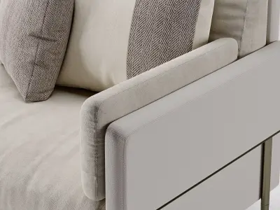 Sofa zero Z173 3D model