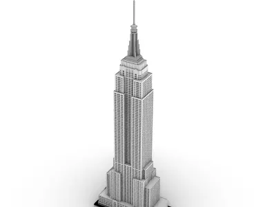 Empire State Building 3D model order