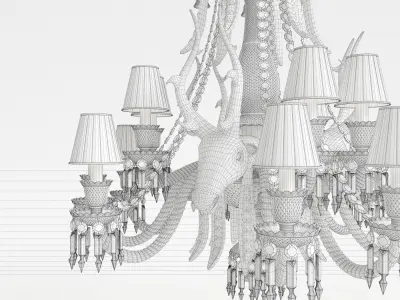 Baccarat Etrange Zenith - Philippe Stark 3D model