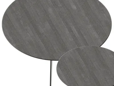 FEZA Round Coffee tables by Nobonobo 3D model