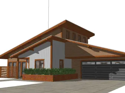 Creative Design-Holiday Cabin-036 3D model