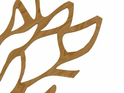Decorative panel STL 3D model 67