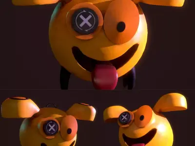 Robotic Dogo 3D model