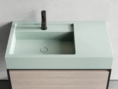 Nic Design Elen 90 Vanity unit 3D model