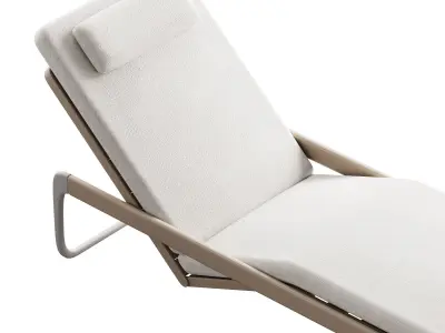 522 exterior and architecture 14 Flows sunlounger 3D model