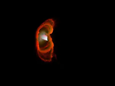 Hourglass Nebula 3D model