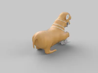 kedarnath upper statue 3D model