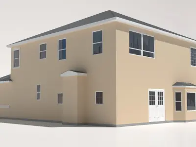 House-005 - Low Poly 3D model