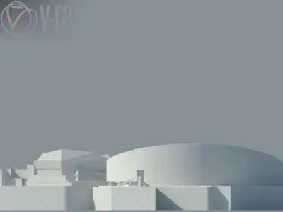 Bibliotheca Alexandrina 3D print model