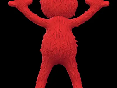 Elmo - Sesame street 3D print model