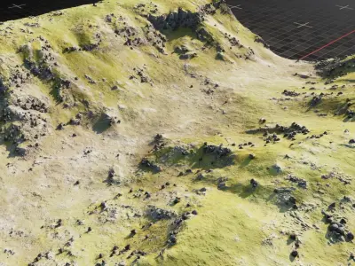 Iceland Canyon 9 3D model