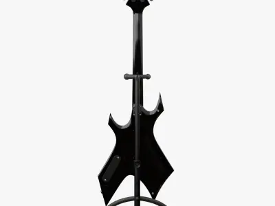  B C Rich Warlock Bass Guitar PBR 