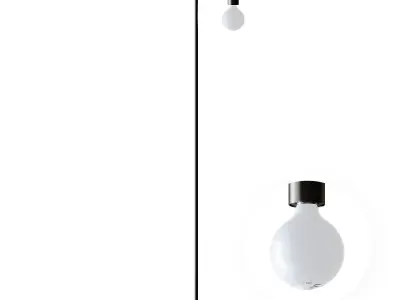 Kazutaka Arched Floor Lamp 3D model