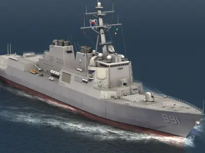  Sejong The Great Class Destroyer 