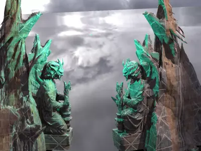 Dantes Adjudicator gateway  3D model