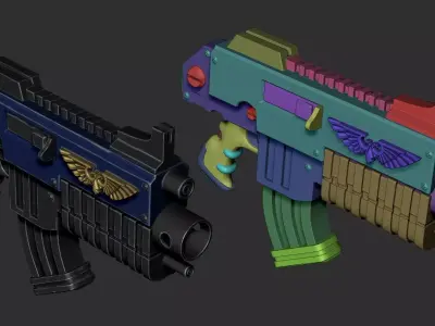 Bolter 3D model