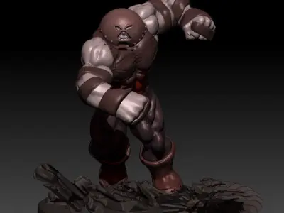 Juggernaut printable vr prepare Low-poly 3D model