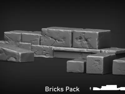 Ruins Assests 3D print model