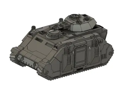 RHINO MK XIX MODULAR VECHICLE 3D print model
