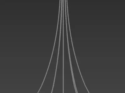 Pendant Lamp - Balloon Light 3D model