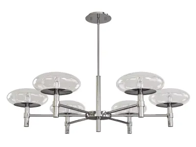 GRAND CHANDELIER Low-poly 3D model