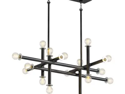 Milano Chandelier 3D model