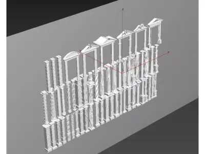 European classical column architectural components Texture