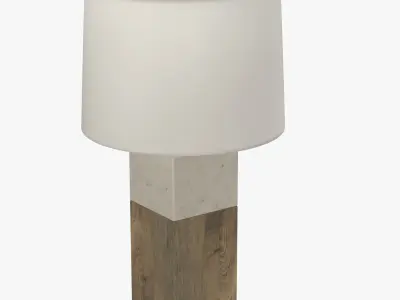 Woodrow Table Lamp 3D model