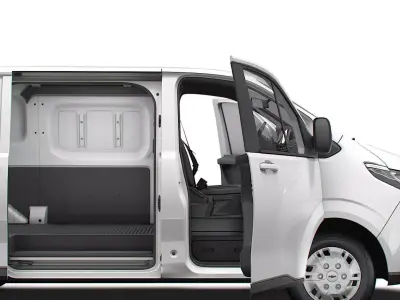 Chevrolet Express Max L1H1 HQ Interior 2026 3D model