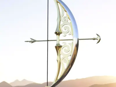 Zelda Bow of light 3D print model