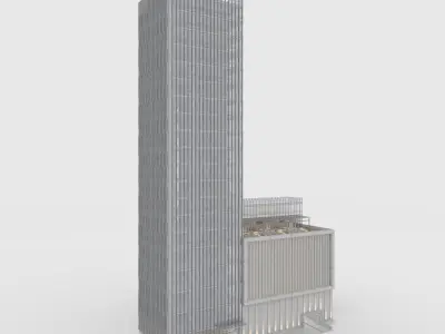 Tower 1  3D model