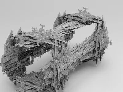 Mega city Floor 3  3D model