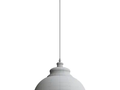 Metal lamp 3D model buy
