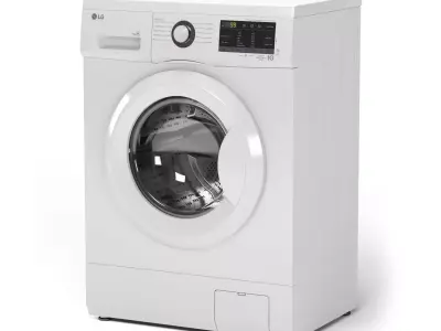 LG washing machine FH2J3HDYL02 3D model