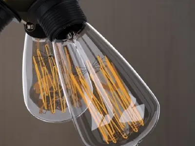 Hanging lamp  by Loft Design 3D model