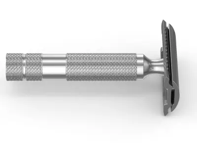 Classic Safety Razor 3D model