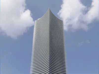 Parametric Building 1c3 3D model