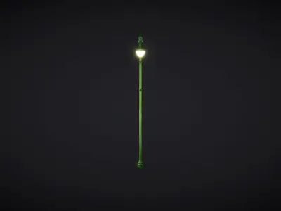 Lamp Post 05 3D model
