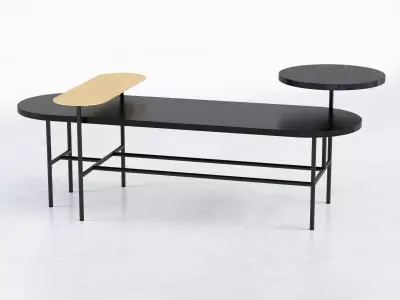 Palette Table JH7 Free 3D model