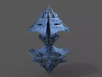 Sci fi Corral base  1 3D model