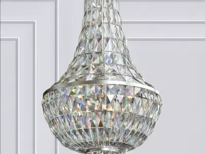 Finland Crystal Chandelier 3D model